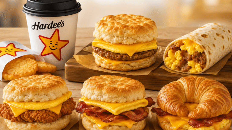 Hardee's Breakfast Menu