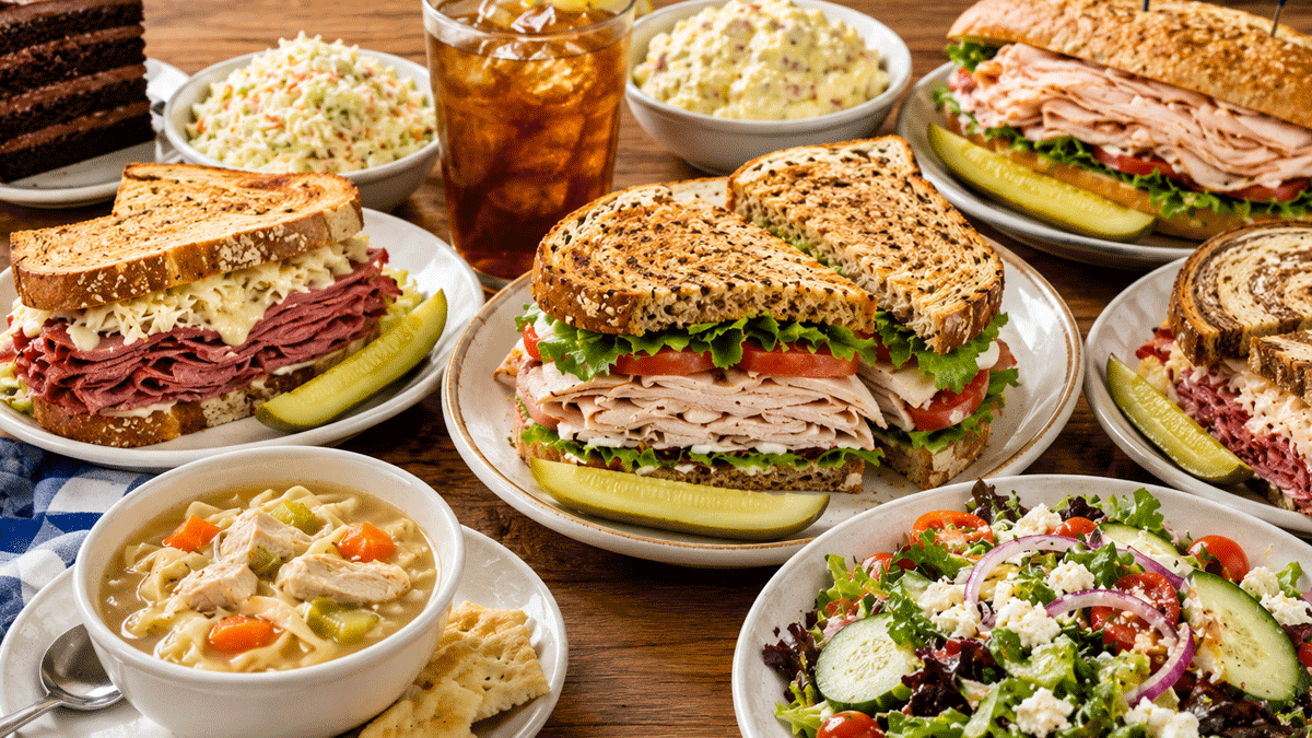 Toojay's Deli Menu